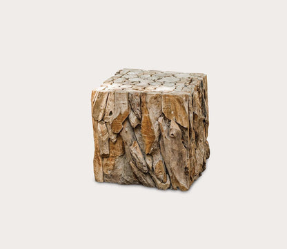 Uttermost Teak Root Bunching Cube by Uttermost