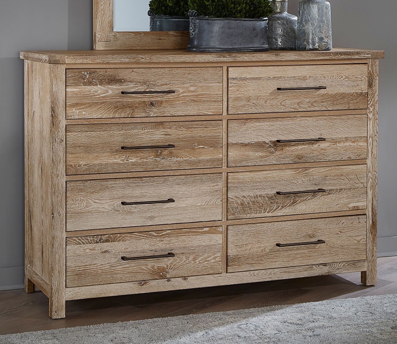 Vaughan Bassett Dovetail 6X6 Bed Bedroom Set by Vaughan Bassett