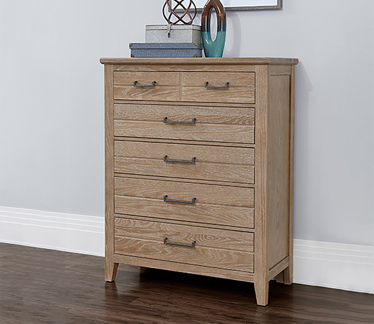 Vaughan Bassett Passageways Deep Sand 5 - Drawer Chest by Vaughan Bassett