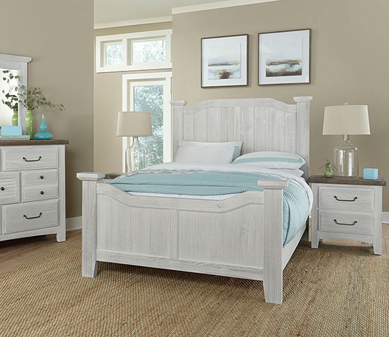 Vaughan Bassett Sawmill Arch Bed - Floor Sample