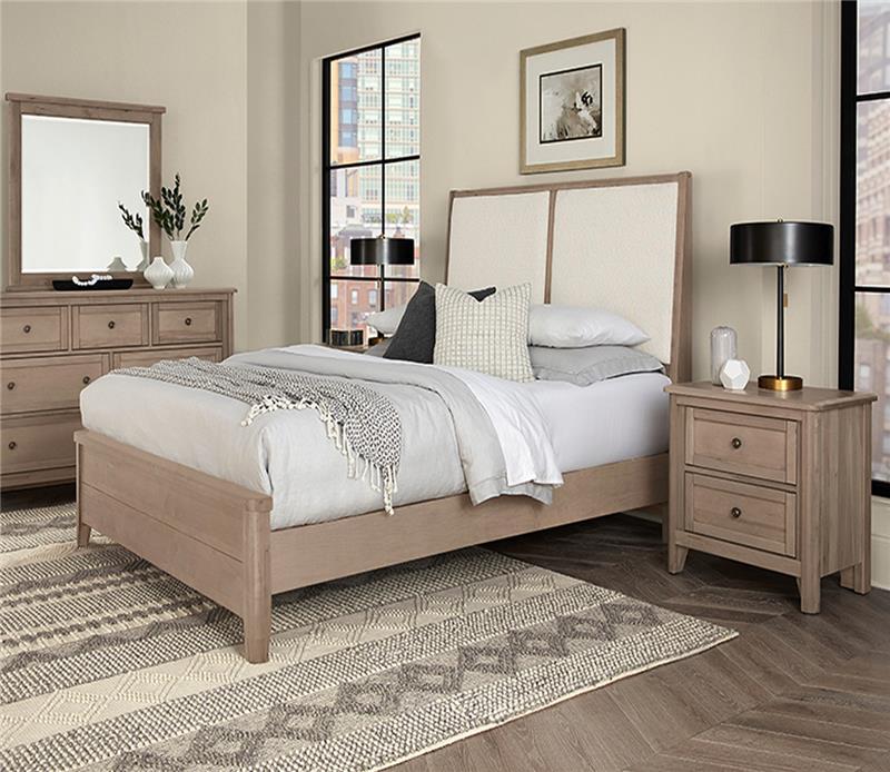 Vaughan Bassett Woodbridge Upholstered Panel Bed