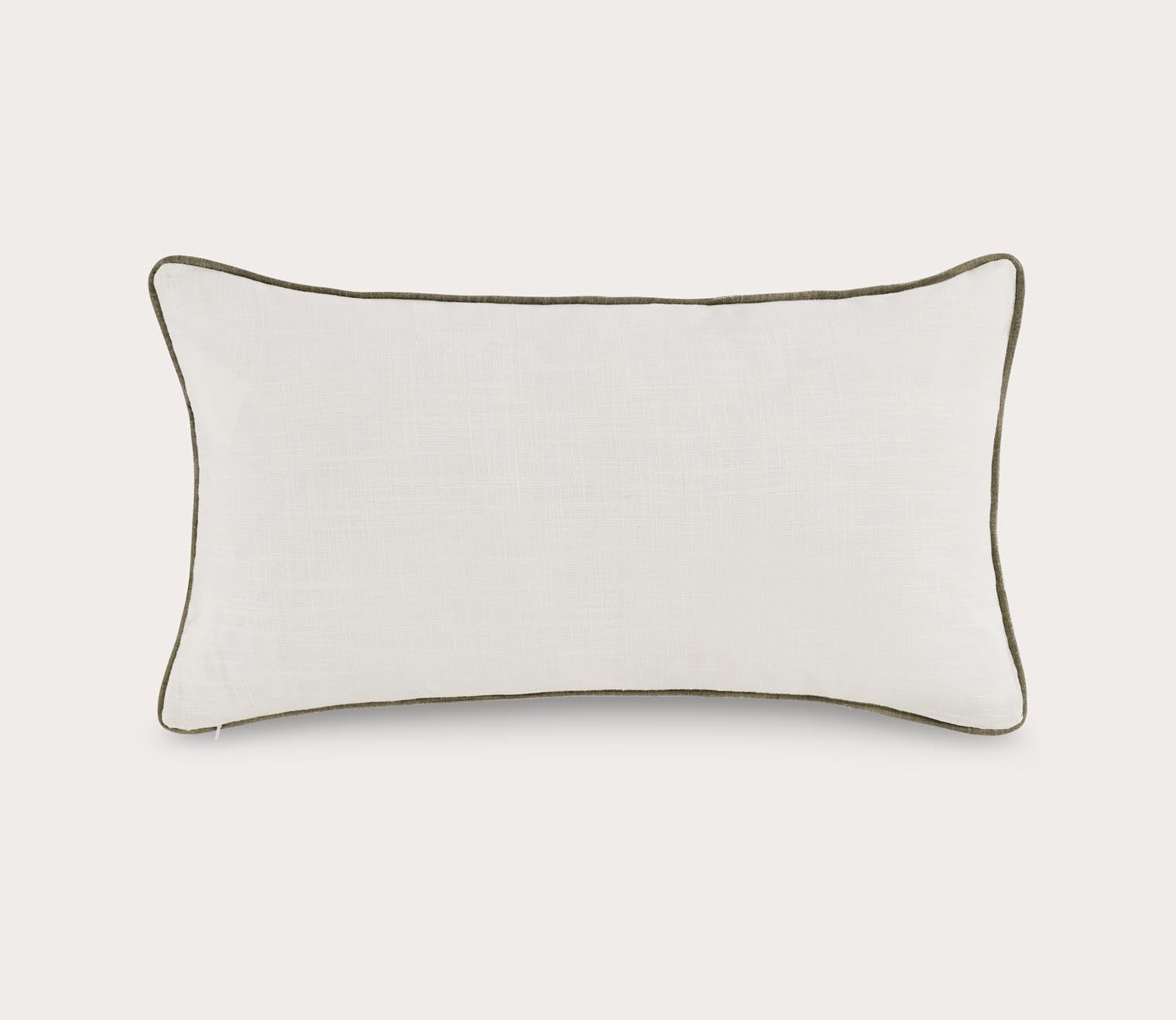 Villa by Classic Home Ambrose Ivory Taupe Throw Pillow by Villa by Classic Home