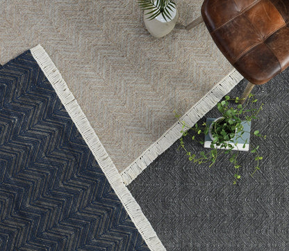 Villa by Classic Home Augusta Navy Area Rug by Villa by Classic Home