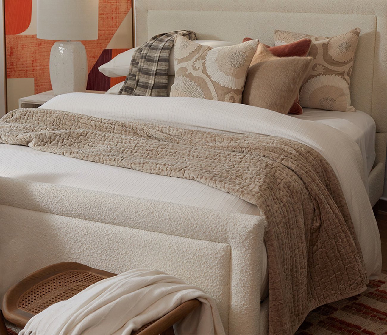 Villa by Classic Home Bari Velvet Pebble Quilt by Villa by Classic Home