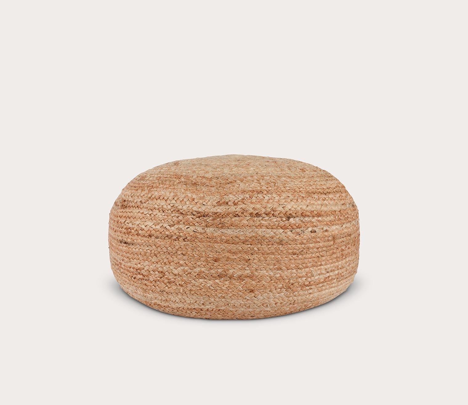 Villa by Classic Home Braga Jute Natural Pouf by Villa by Classic Home