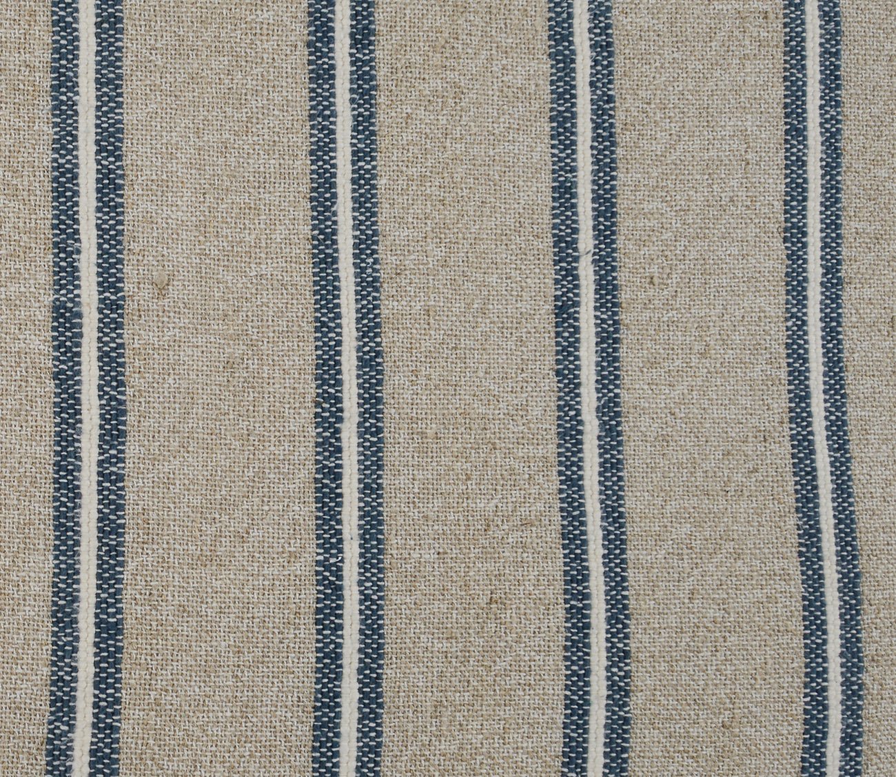 Villa by Classic Home Delgada Natural Blue Throw Pillow by Villa by Classic Home