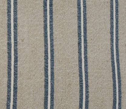 Villa by Classic Home Delgada Natural Blue Throw Pillow by Villa by Classic Home