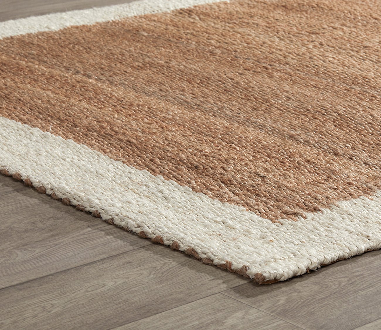 Villa by Classic Home Frame Jute Area Rug by Villa by Classic Home