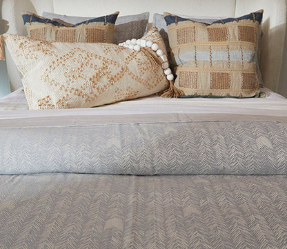 Villa by Classic Home French Herringbone Duvet Cover by Villa by Classic Home