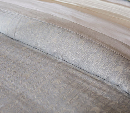 Villa by Classic Home French Herringbone Duvet Cover by Villa by Classic Home