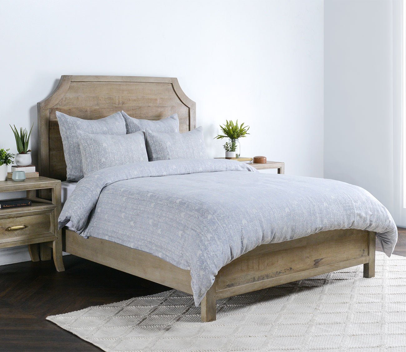 French Herringbone Duvet Cover