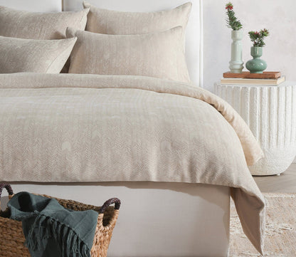 Villa by Classic Home French Herringbone Pillow Sham by Villa by Classic Home