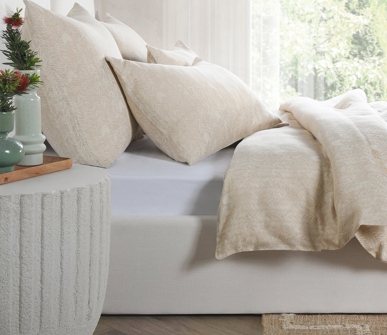 French Herringbone Pillow Sham