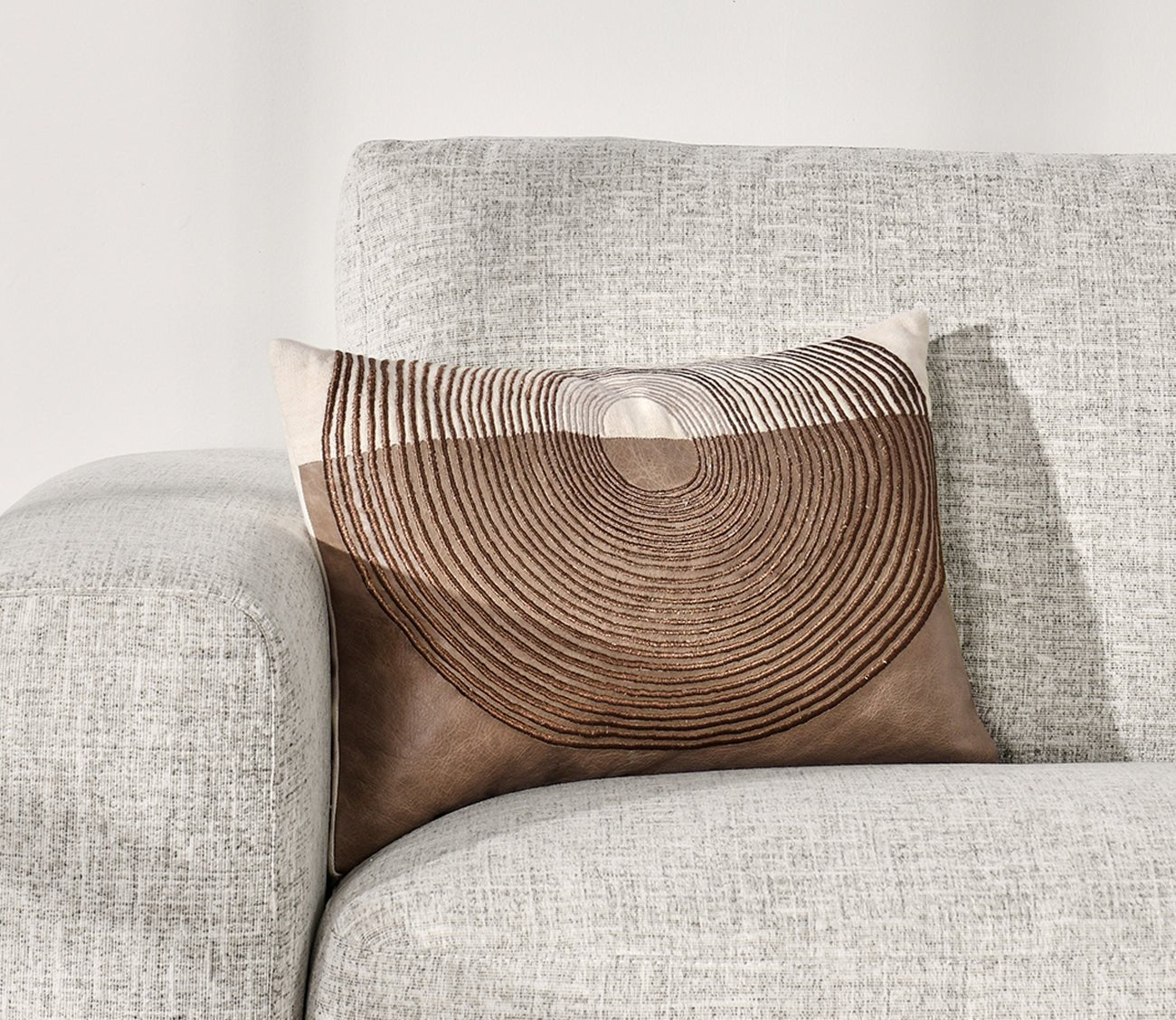 Villa by Classic Home Granville Sandstorm Throw Pillow by Villa by Classic Home