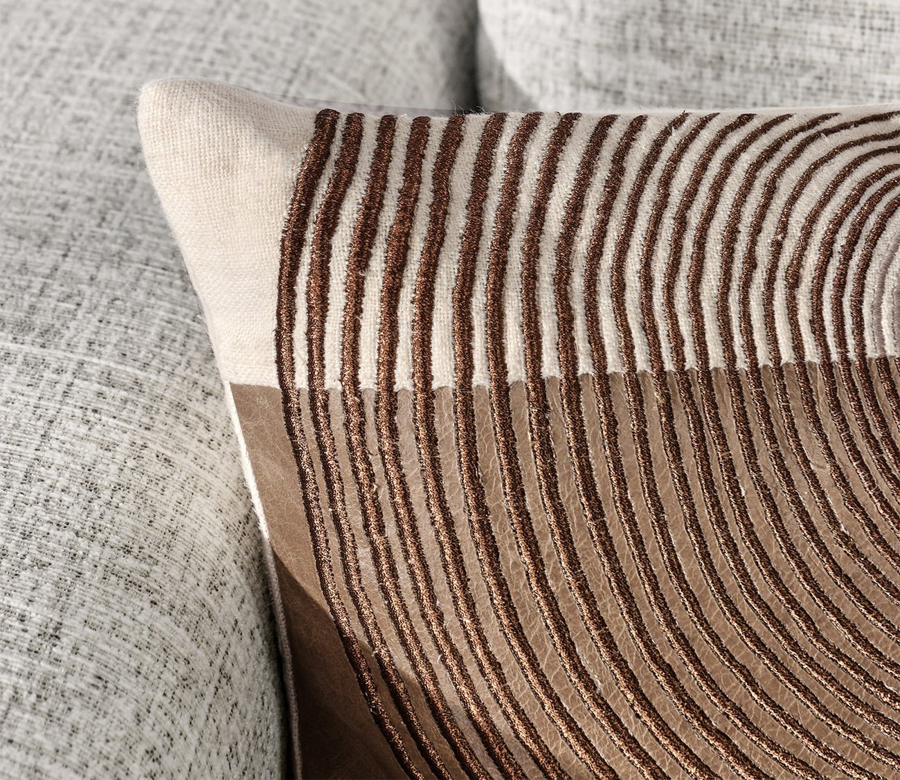 Villa by Classic Home Granville Sandstorm Throw Pillow by Villa by Classic Home