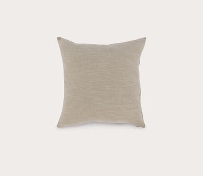 Villa by Classic Home Gratitude Gray Woven Throw Pillow by Villa by Classic Home