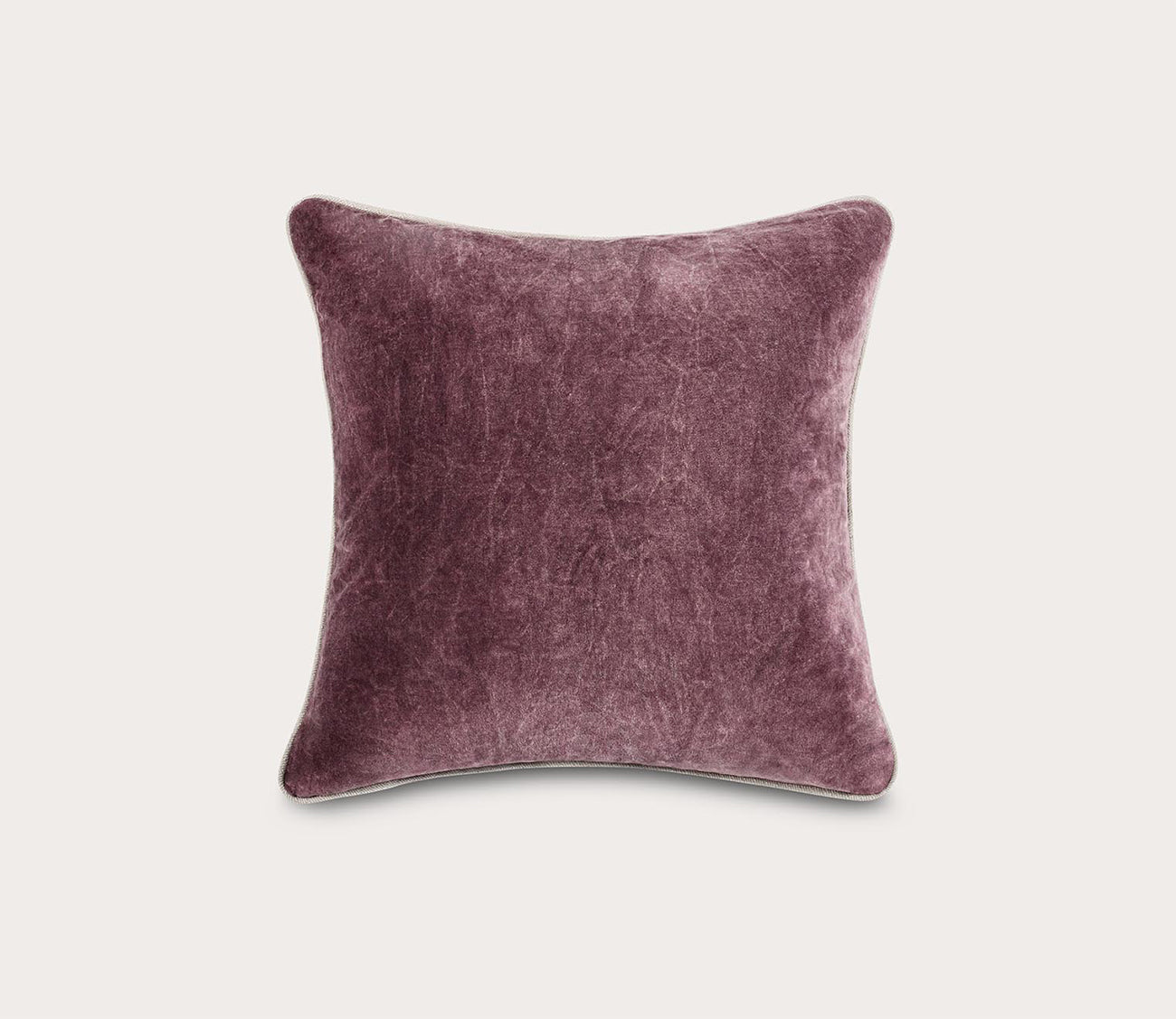 Villa by Classic Home Heirloom Velvet Sangria Red Throw Pillow by Villa by Classic Home