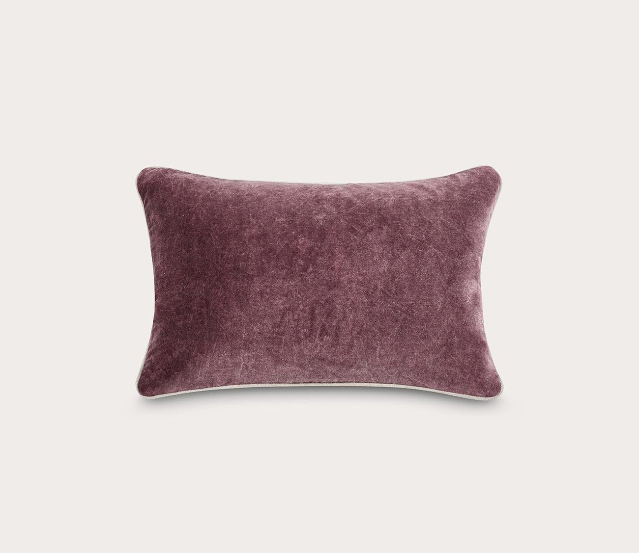 Villa by Classic Home Heirloom Velvet Sangria Red Throw Pillow by Villa by Classic Home