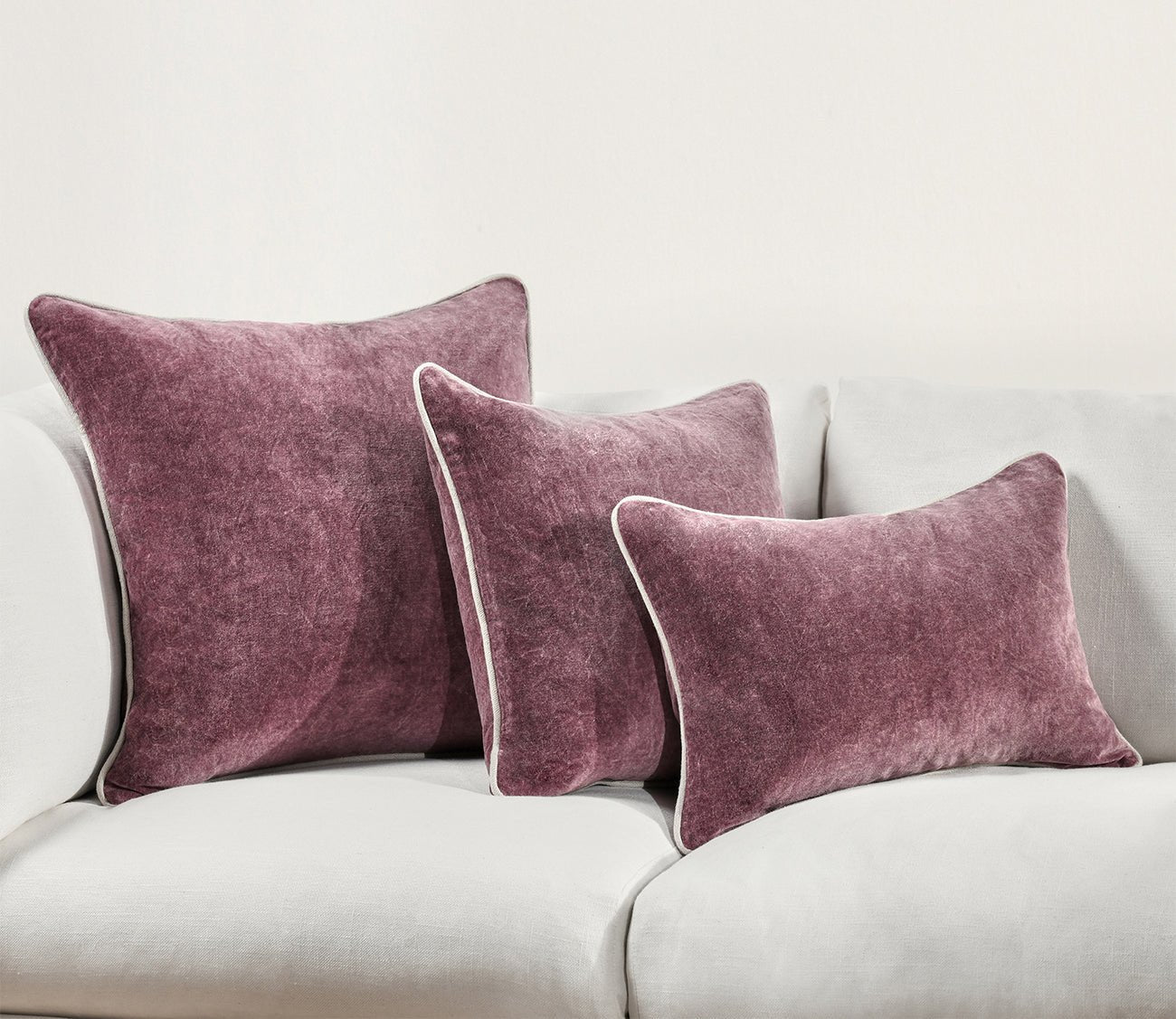 Villa by Classic Home Heirloom Velvet Sangria Red Throw Pillow by Villa by Classic Home
