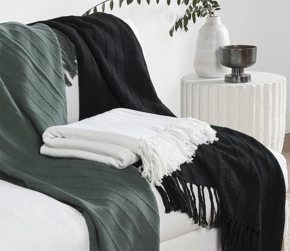 Villa by Classic Home Hunter Throw Blanket by Villa by Classic Home