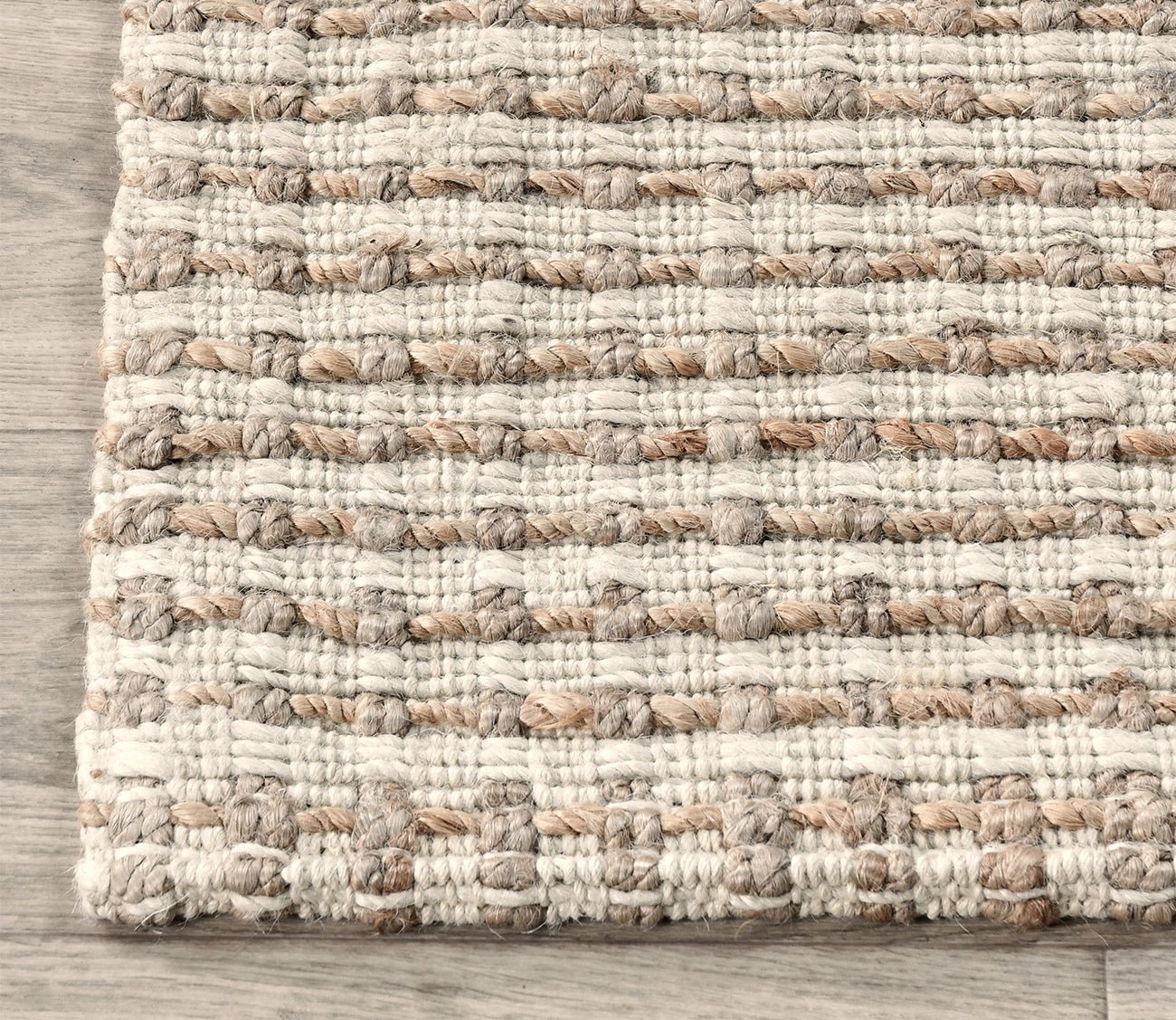 Villa by Classic Home Huntington Jute Ivory Natural Area Rug by Villa by Classic Home