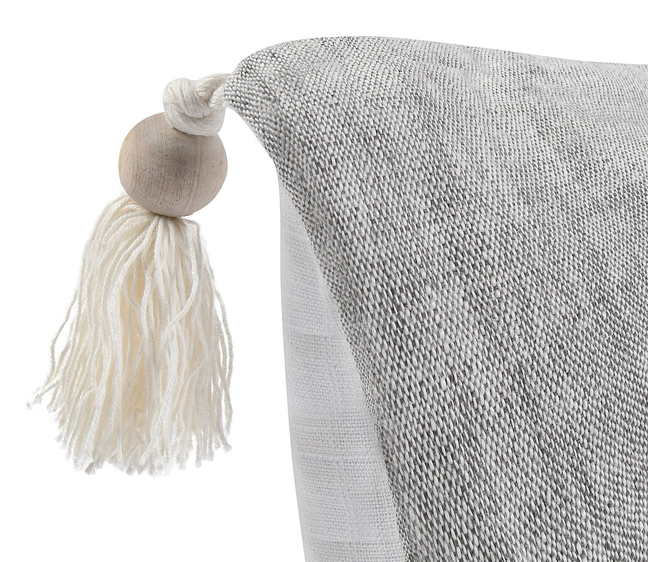 Villa by Classic Home Lima Dark Gray Throw Pillow by Villa by Classic Home