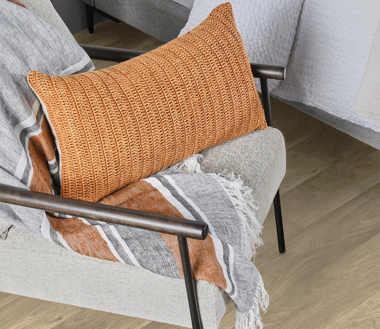 Villa by Classic Home Lima Stripe Throw Blanket by Villa by Classic Home