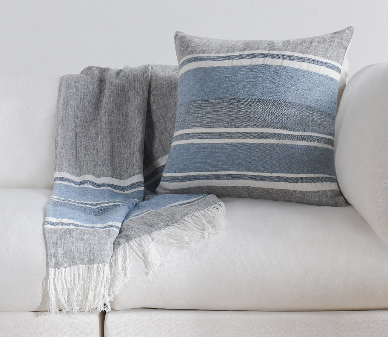 Villa by Classic Home Lima Stripe Throw Blanket by Villa by Classic Home