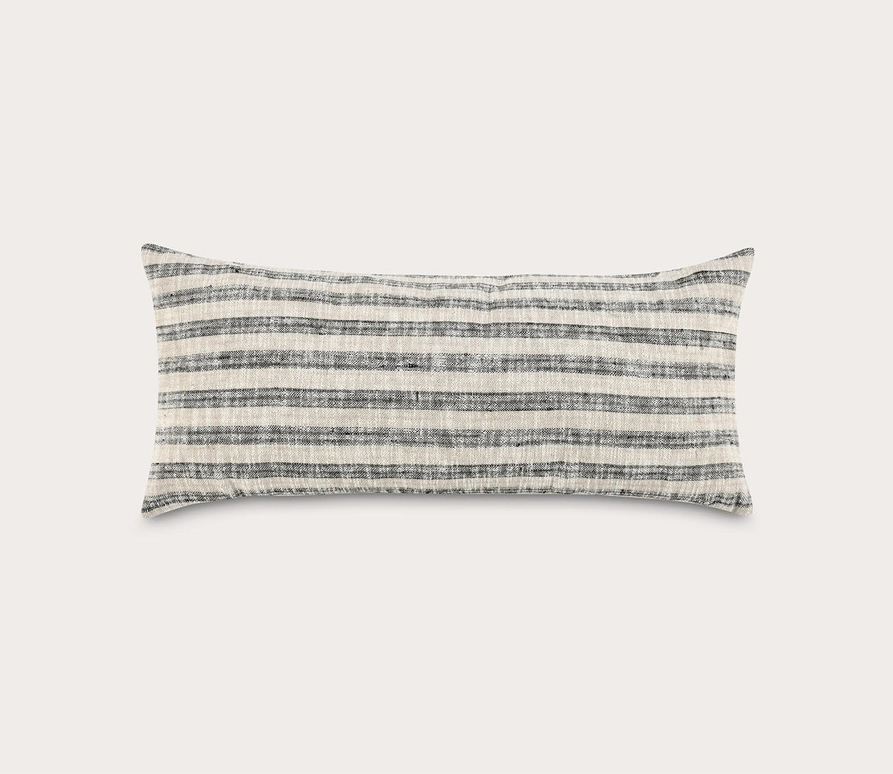 Villa by Classic Home Linna Natural Black Throw Pillow by Villa by Classic Home