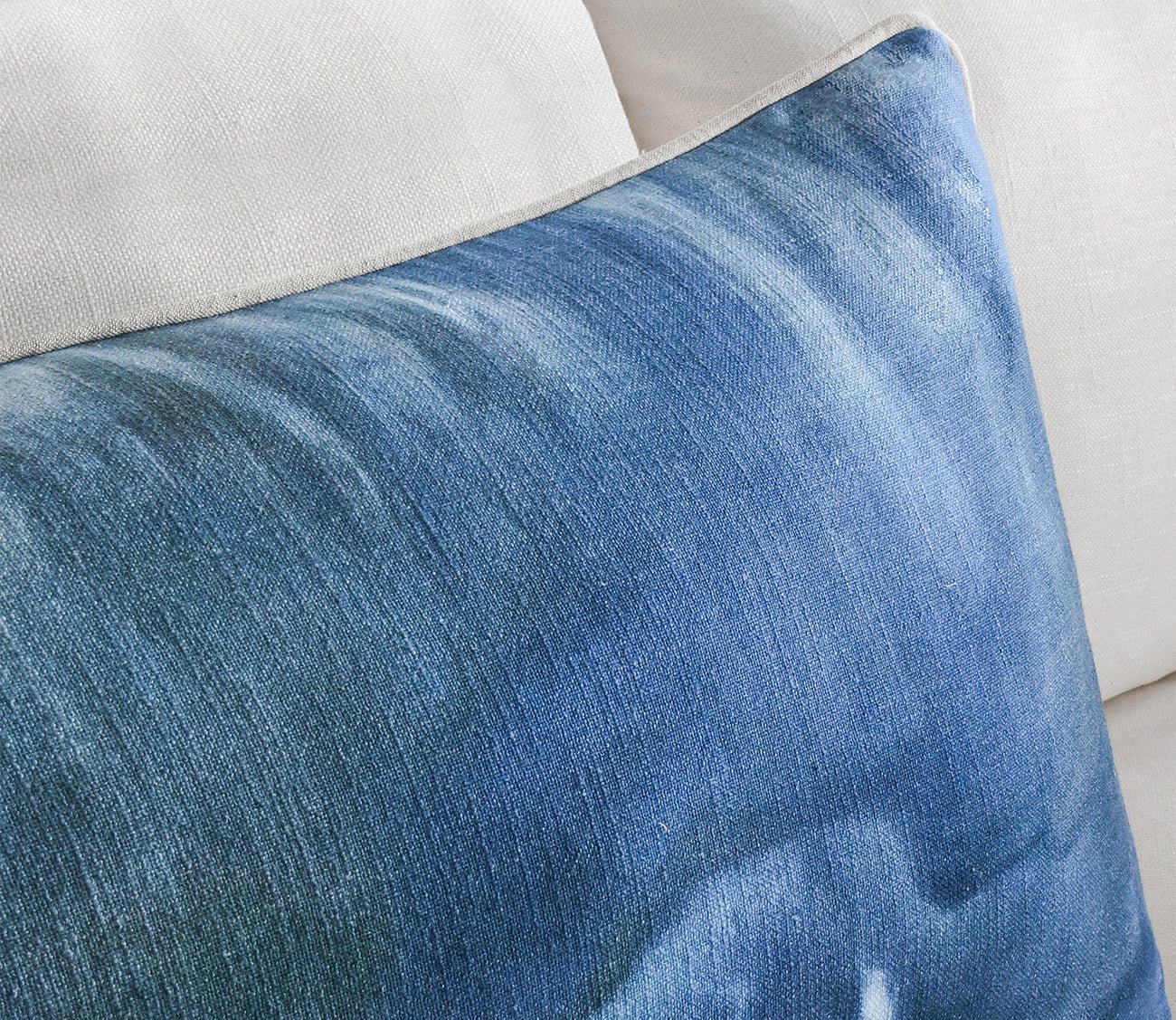 Villa by Classic Home Mantra Capri Blue Multi Throw Pillow by Villa by Classic Home