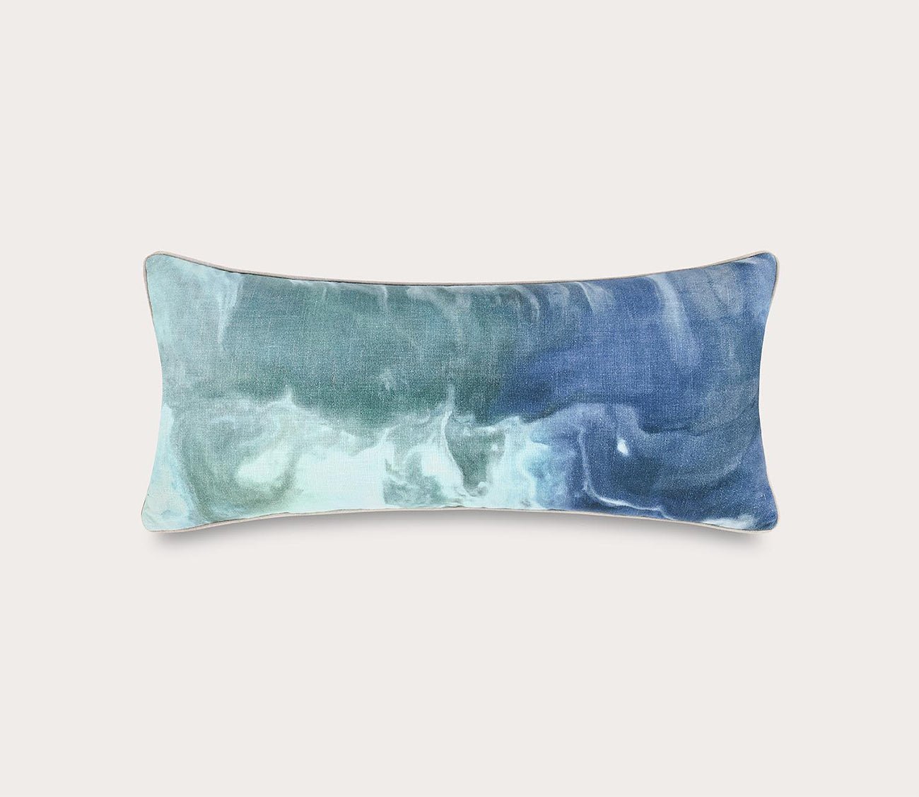 Villa by Classic Home Mantra Capri Blue Multi Throw Pillow by Villa by Classic Home