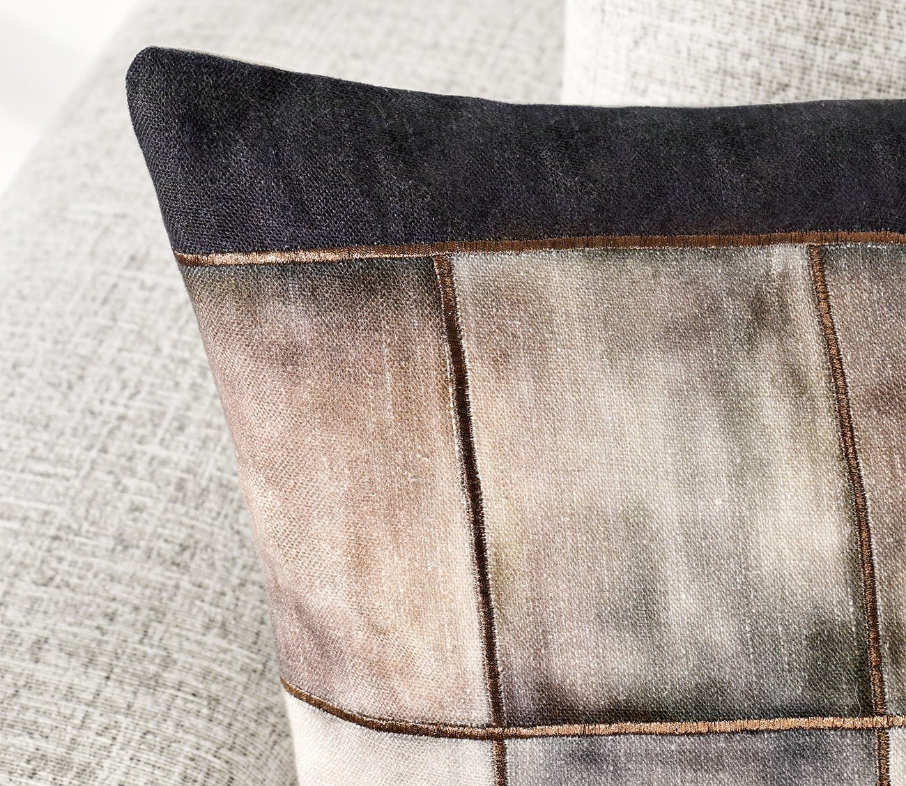 Villa by Classic Home Maude Penny Brown Throw Pillow by Villa by Classic Home
