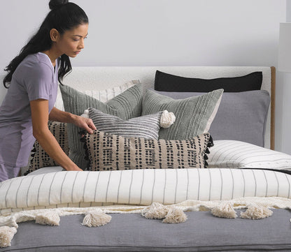Villa by Classic Home Monaco Ivory Linen 3 - Piece Duvet Cover Set by Villa by Classic Home
