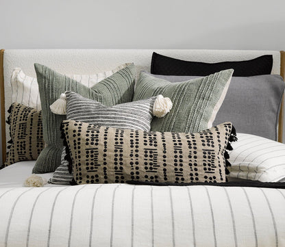 Villa by Classic Home Monaco Ivory Linen 3 - Piece Duvet Cover Set by Villa by Classic Home