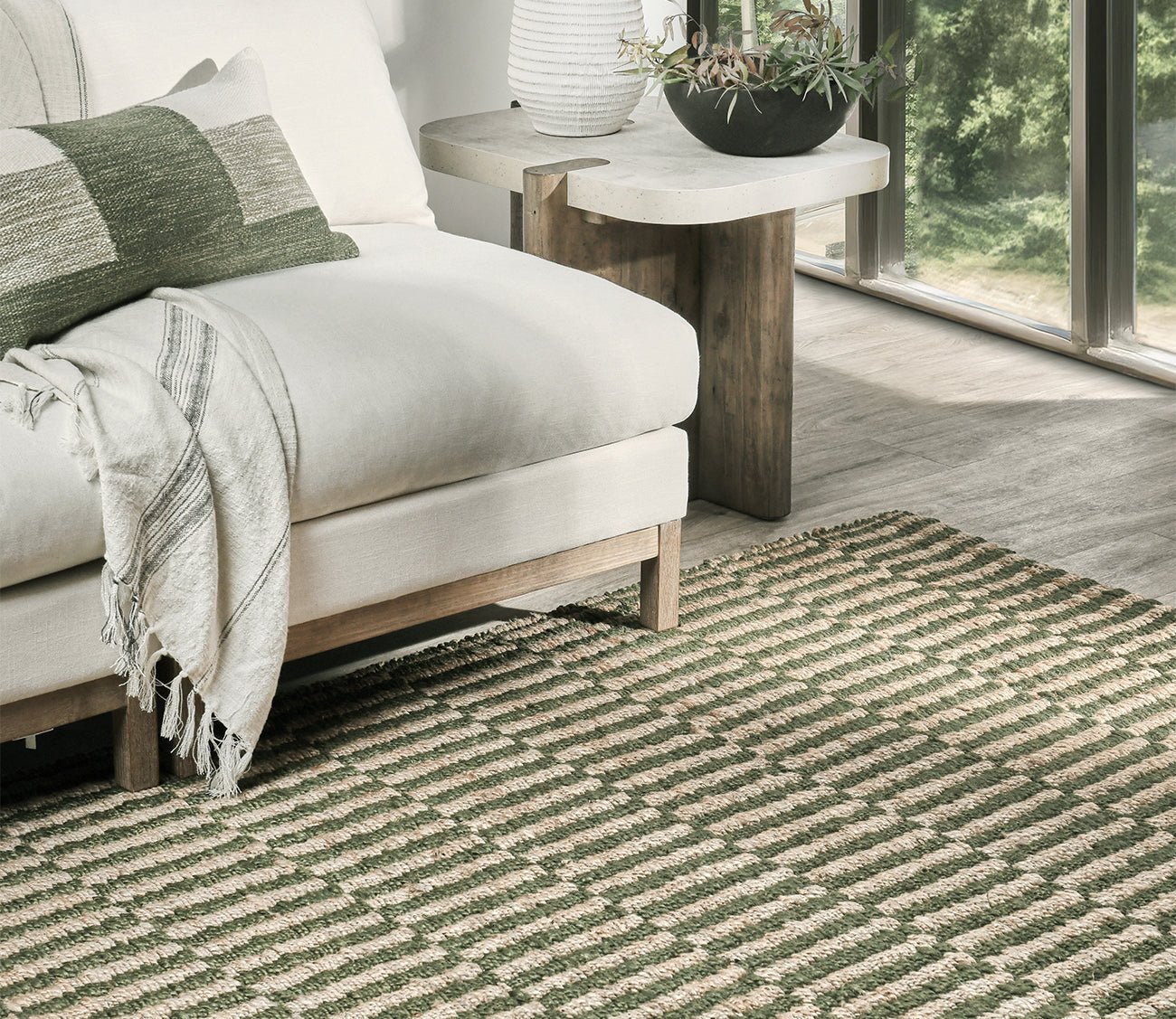 Villa by Classic Home Monterey Jute Area Rug by Villa by Classic Home