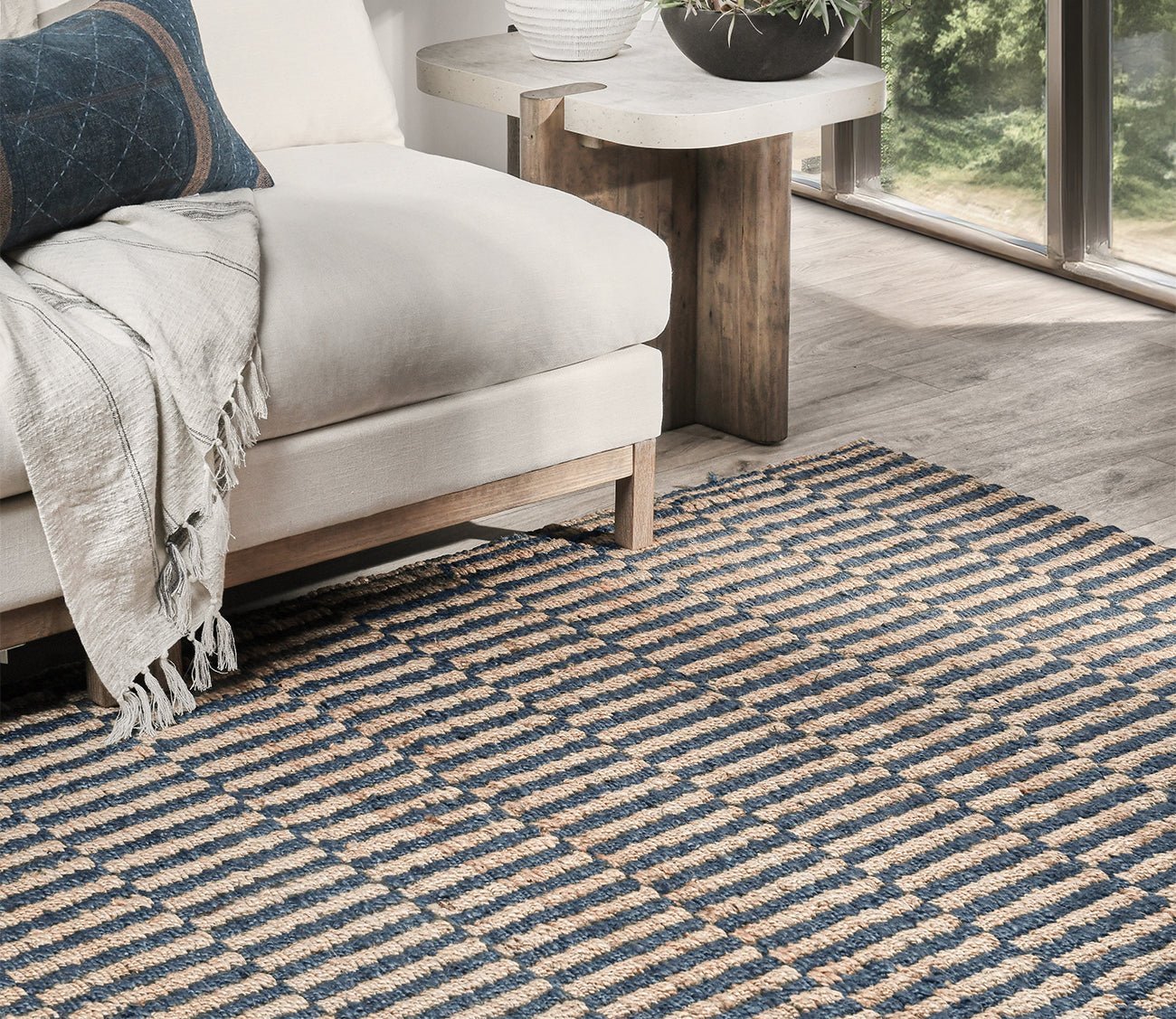 Villa by Classic Home Monterey Jute Area Rug by Villa by Classic Home