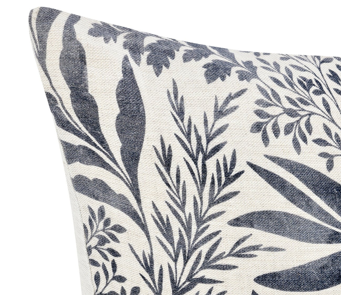 Villa by Classic Home Mulberry Denim Blue Throw Pillow by Villa by Classic Home