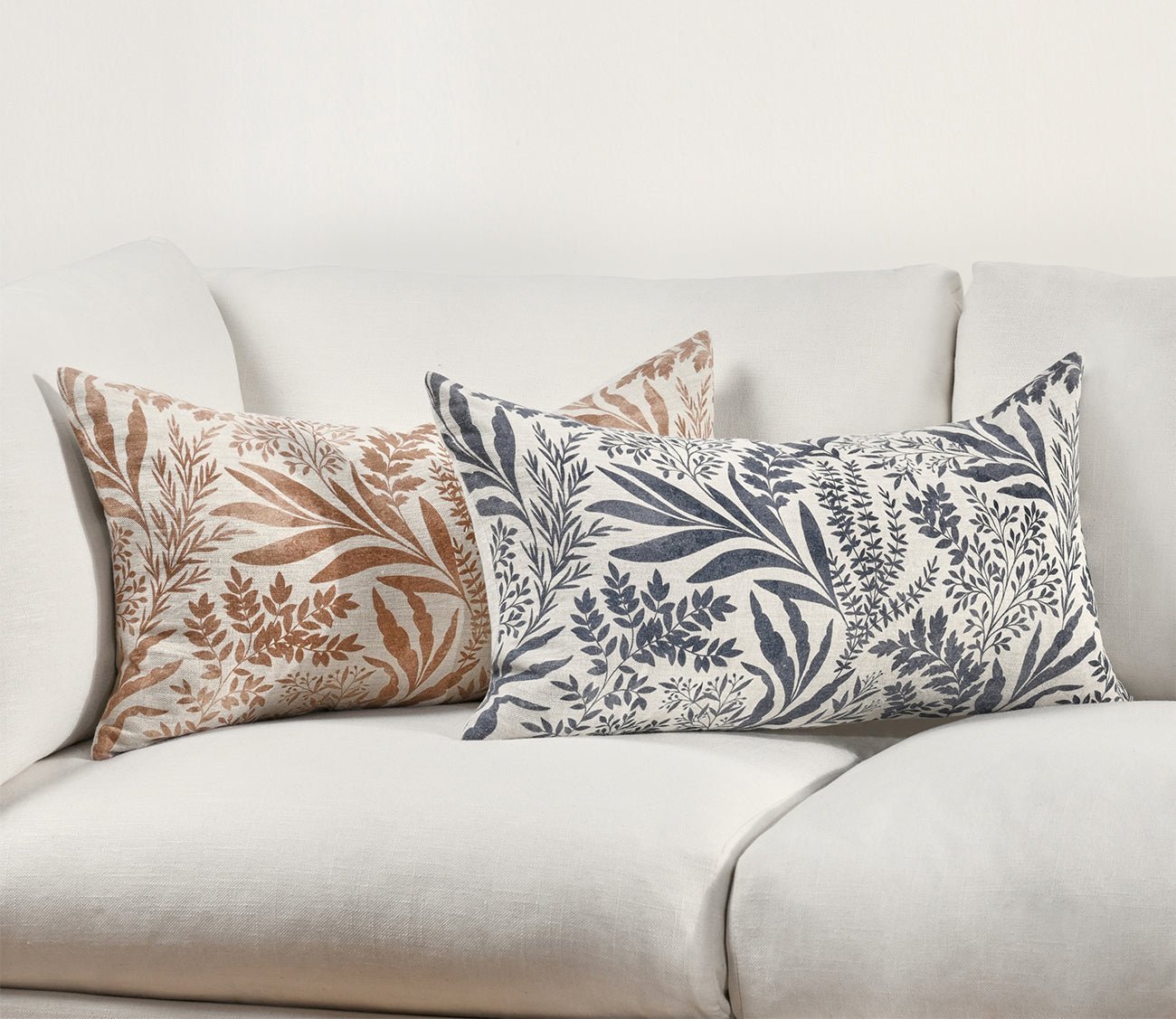Villa by Classic Home Mulberry Denim Blue Throw Pillow by Villa by Classic Home