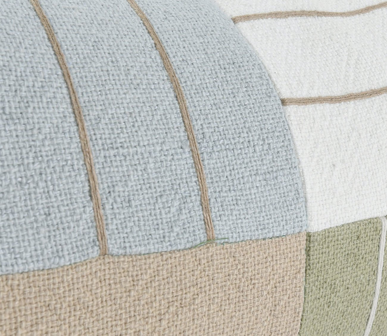 Villa by Classic Home Niya Wheat Green Multi Throw Pillow by Villa by Classic Home
