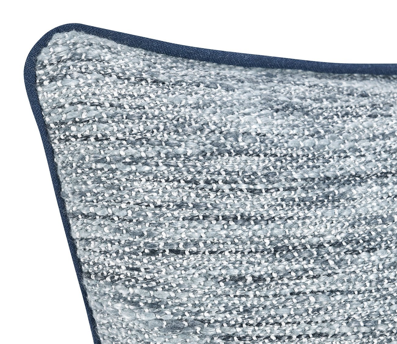 Villa by Classic Home Sharma Denim Blue Throw Pillow by Villa by Classic Home