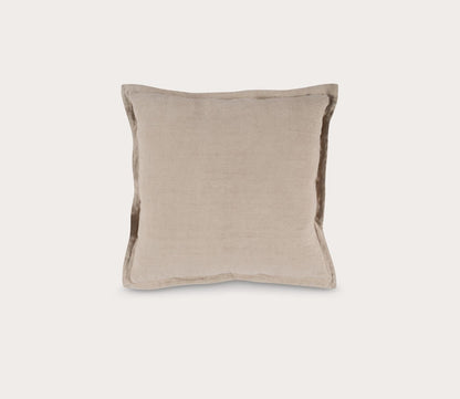 Villa by Classic Home Solstice Flax Linen Throw Pillow by Villa by Classic Home