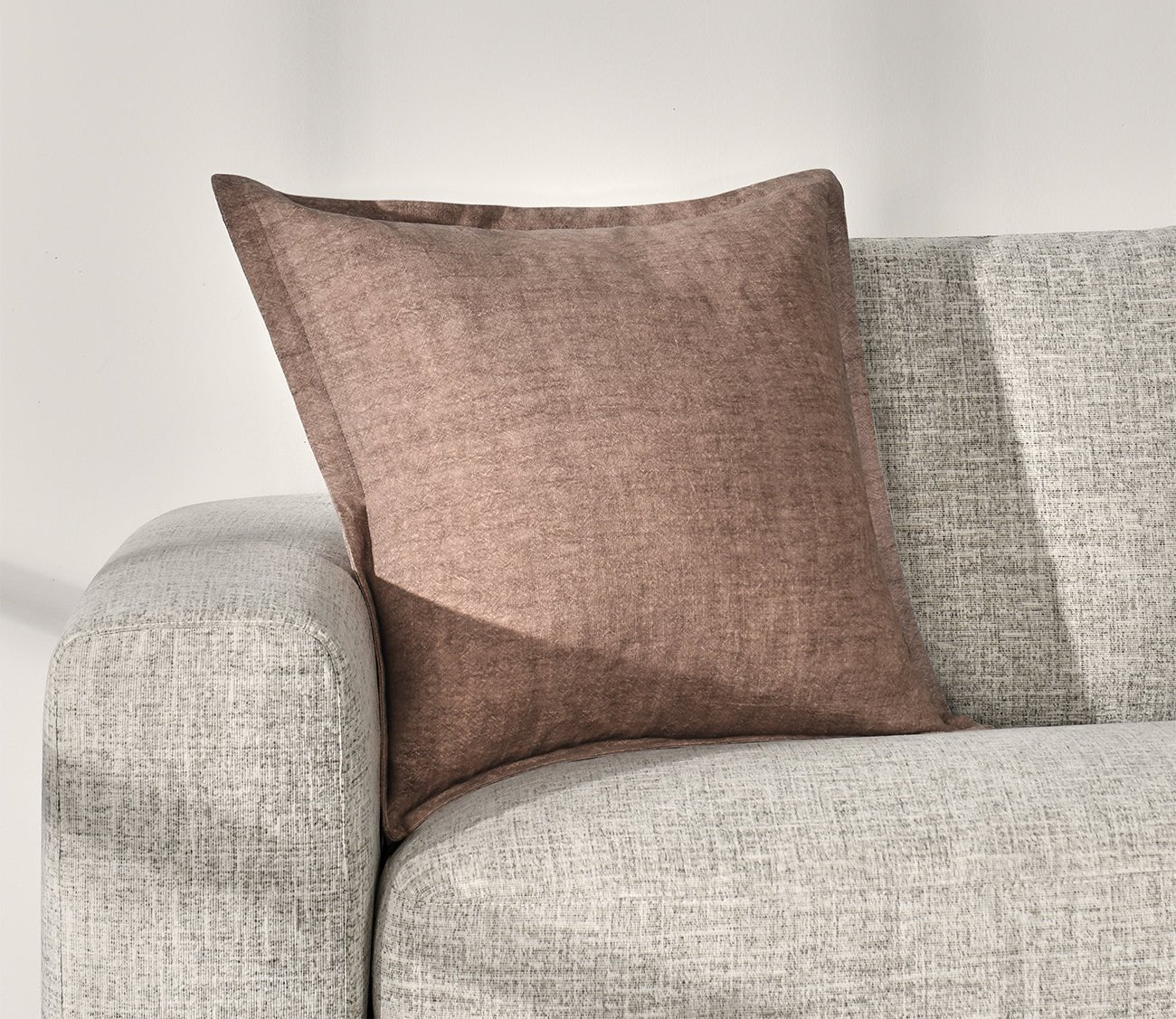 Villa by Classic Home Solstice Flax Linen Throw Pillow by Villa by Classic Home