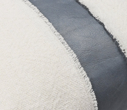 Villa by Classic Home Steam Sea Fog Blue Ivory Throw Pillow by Villa by Classic Home