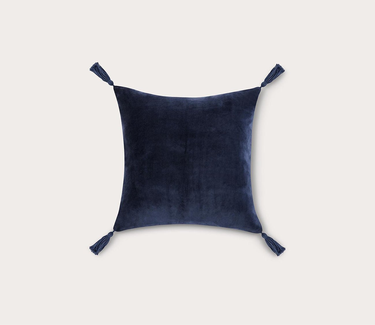 Villa by Classic Home Stonework Denim Blue Throw Pillow by Villa by Classic Home