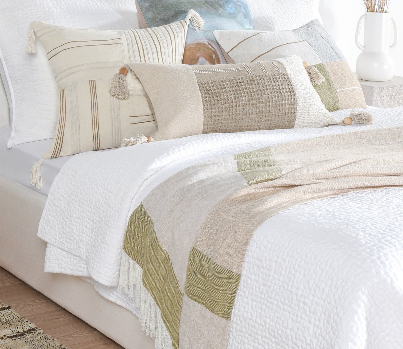Villa by Classic Home Talara Crafted Throw Blanket by Villa by Classic Home