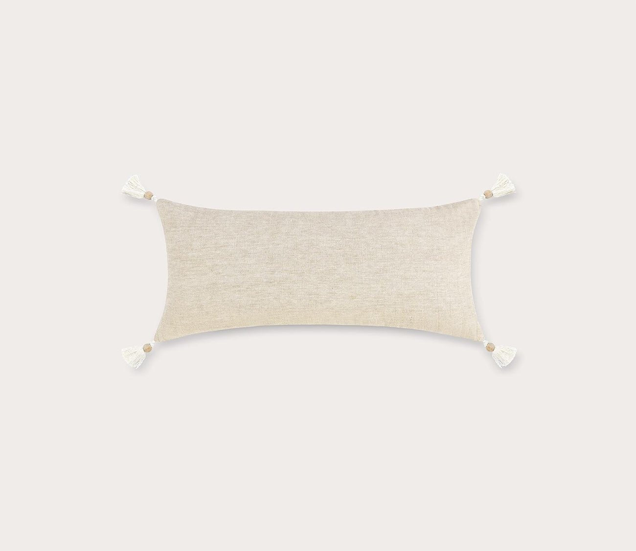 Villa by Classic Home Talara Wheat Green Natural Throw Pillow by Villa by Classic Home