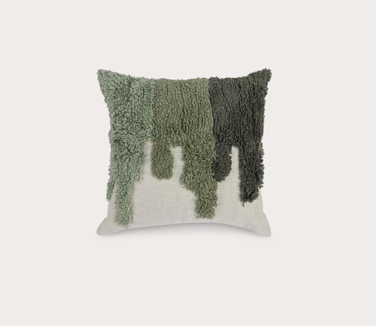 Talum Sage Natural Throw Pillow