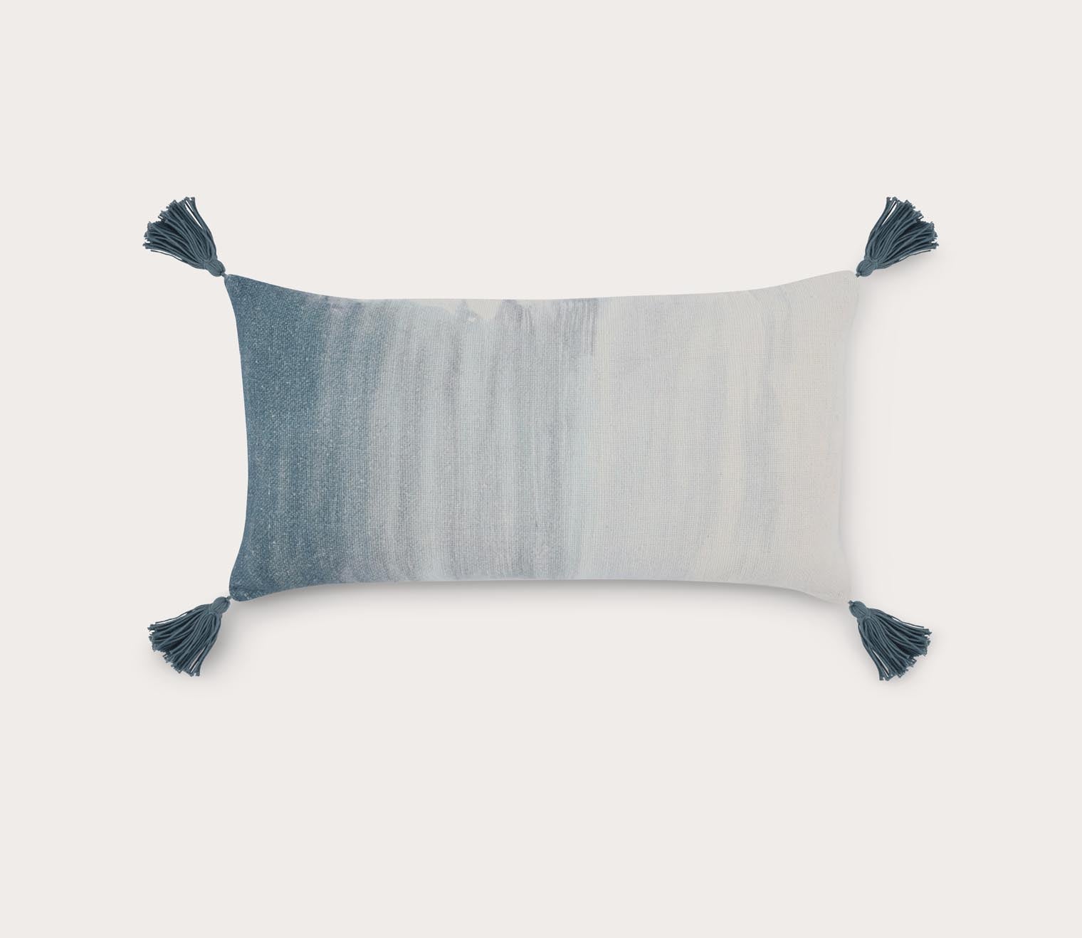 Tide Blue Throw Pillow