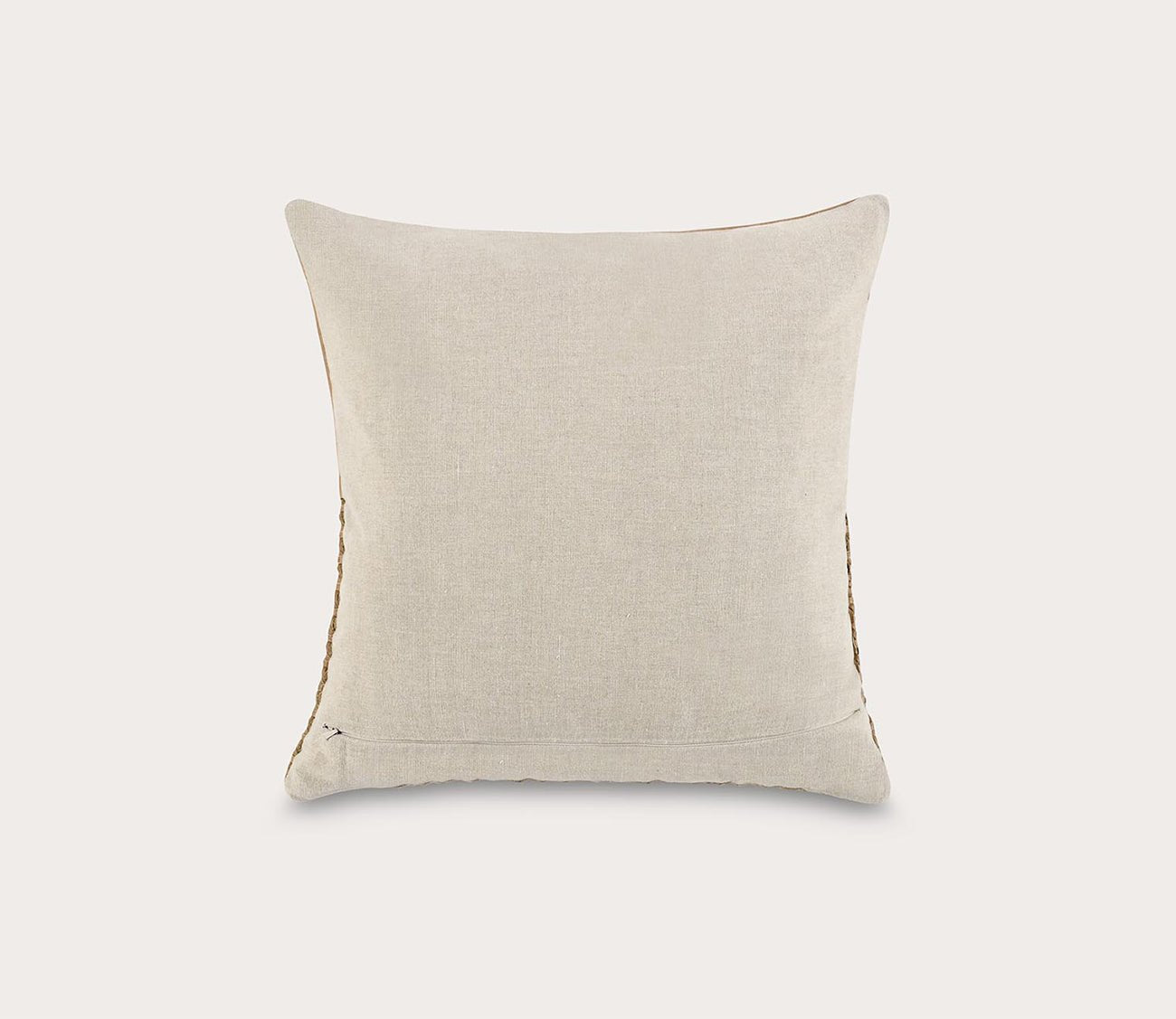 Villa by Classic Home Toscano Leather Chestnut Brown Throw Pillow by Villa by Classic Home