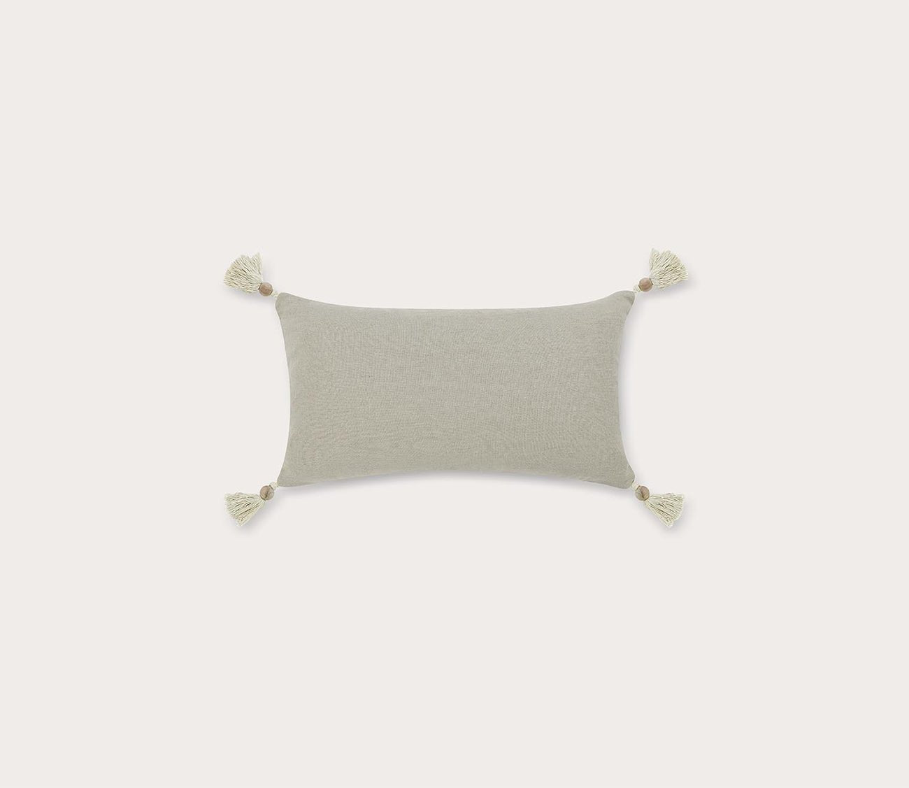 Villa by Classic Home Yasa Natural Ivory Throw Pillow by Villa by Classic Home